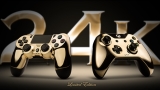 Controller PS4 e Xbox One placcati in oro 24 carati