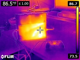 PS4: Temperatura infrarossi