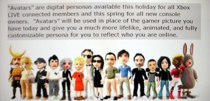 Avatar su XBox Live