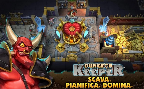 Dungeon Keeper, iOS e Android