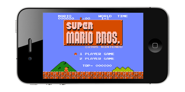 Super Mario Bros su iPhone