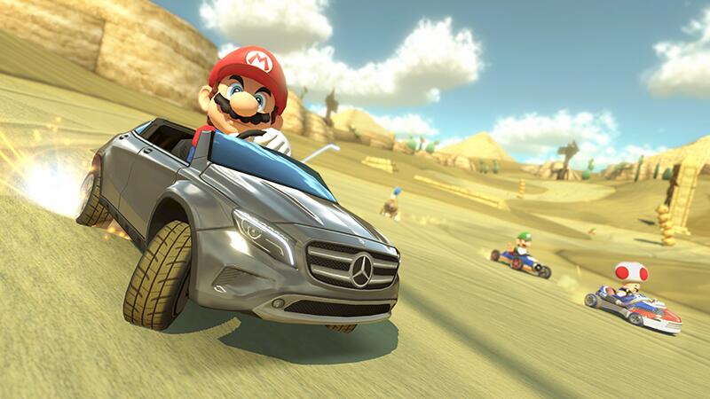 Mario Kart 8: Mercedes GLA