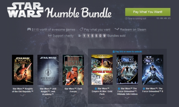 Star Wars Humble Bundle