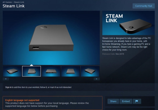 Steam Link