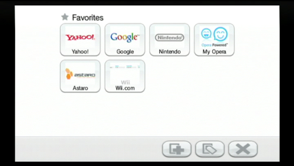 Wii browser